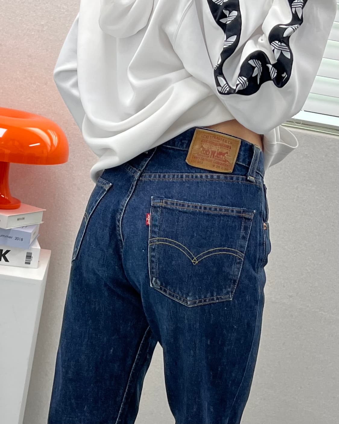 (허단35)90'S 리바이스 503 진청-M1586 상품이미지1