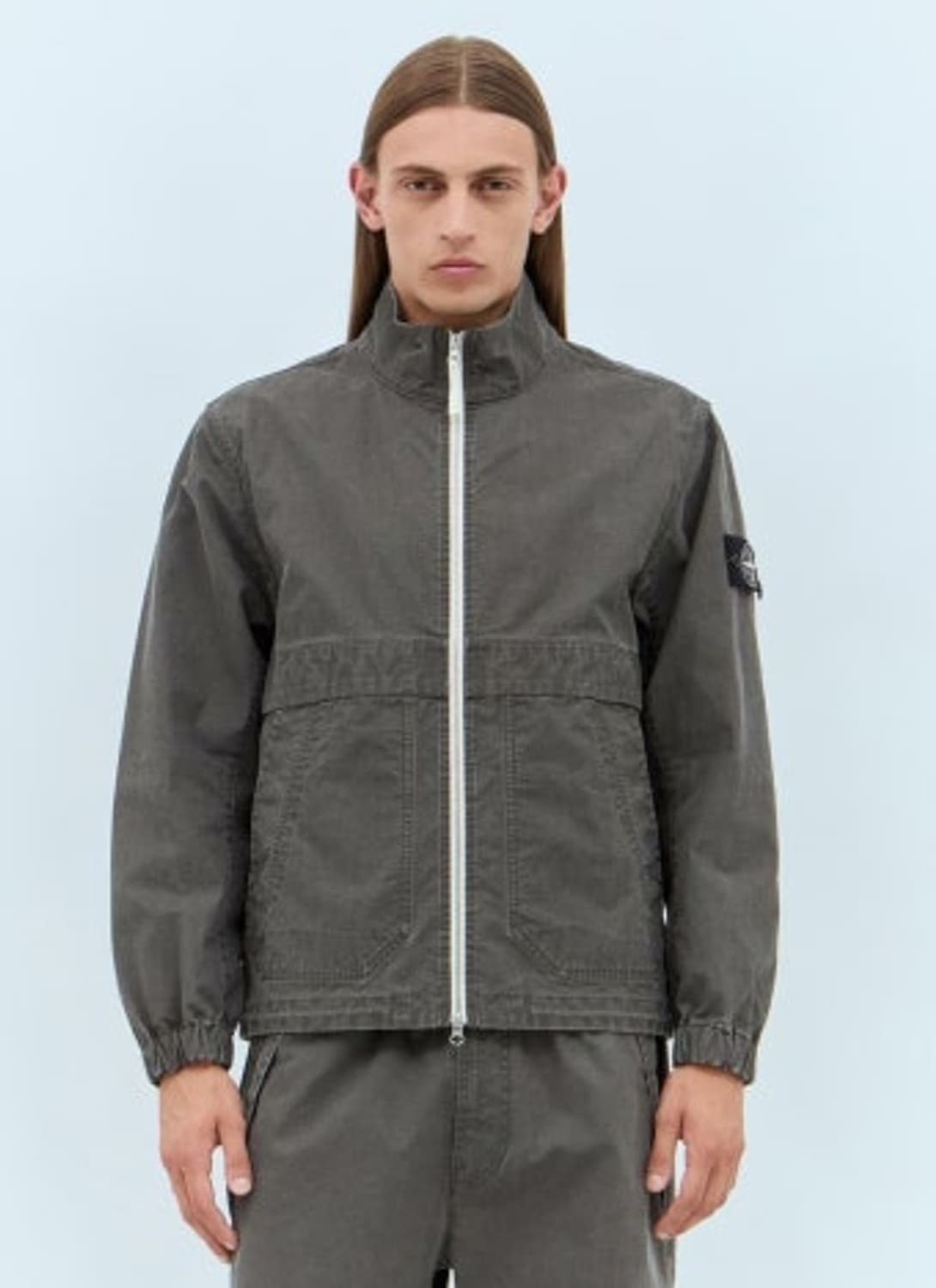 스톤아일랜드 파나마 리사이클드 옥사이드 플레이팅 자켓 상품이미지9