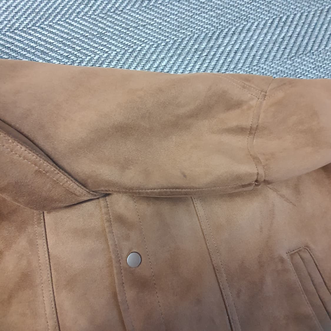 자라 스웨이드 자켓 남자105 상품이미지7