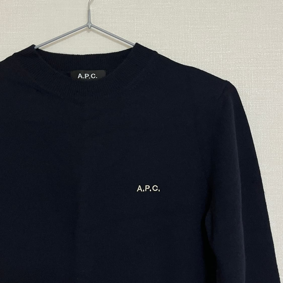 아페쎄 네이비 울니트 상품이미지2