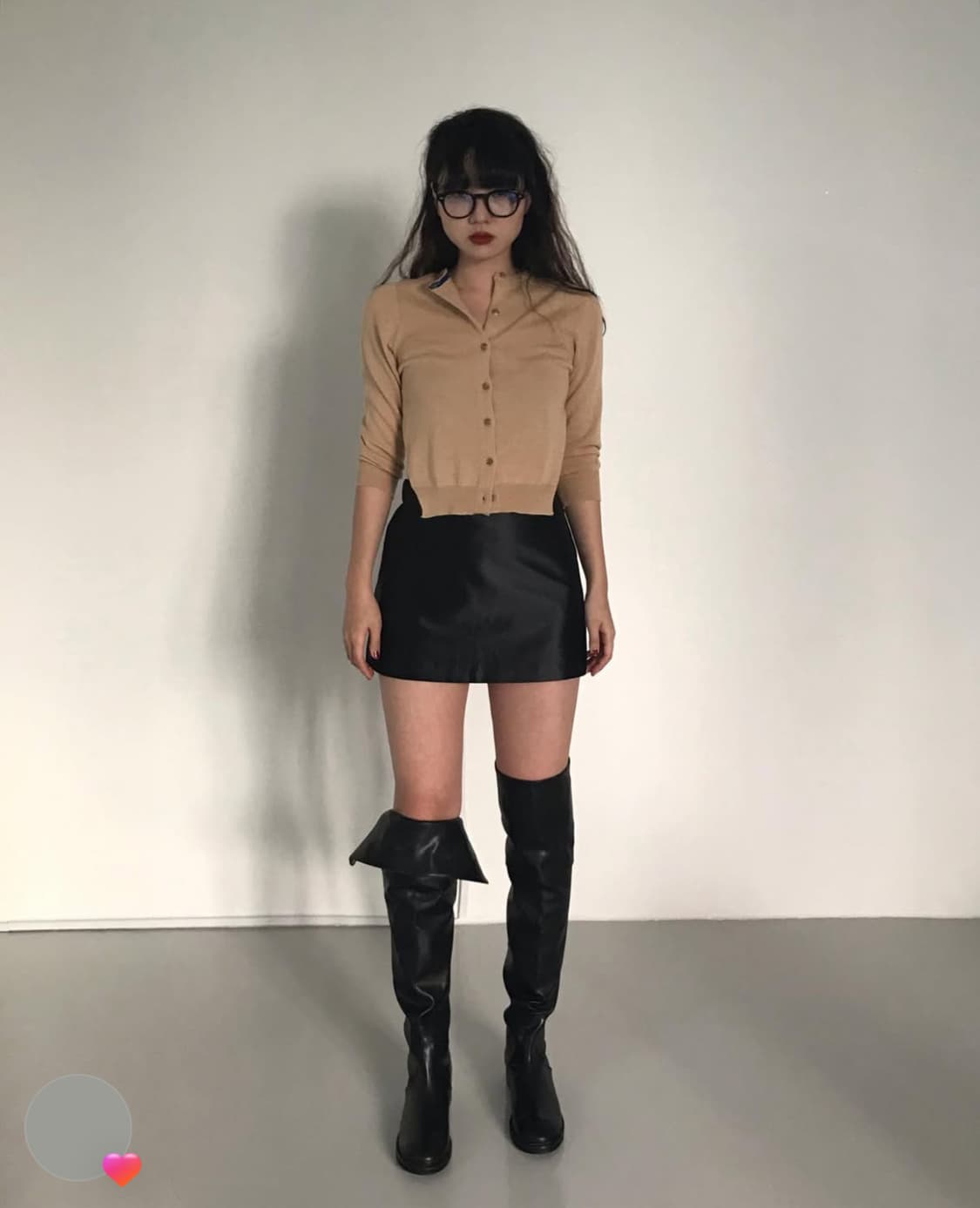 에옹쓰 사이드 슬릿 옆트임 가디건 베이지 상품이미지1