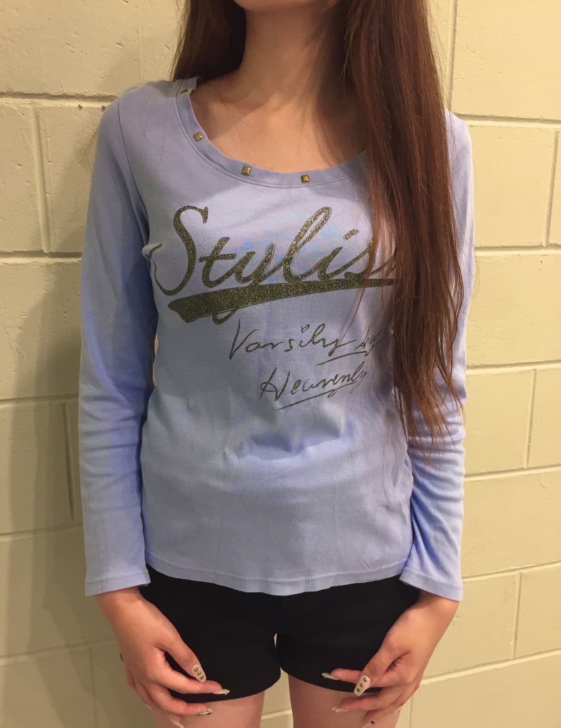 Unknown“ punk stud long-sleeve 상품이미지1