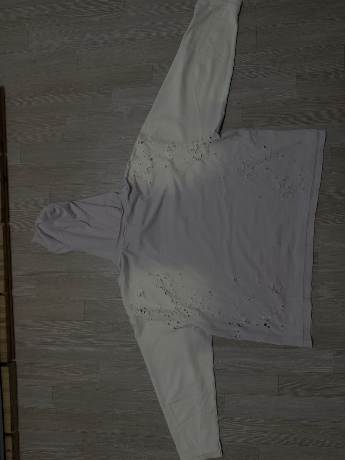 [xl] PDF distroyed hoodie pink 상품이미지4