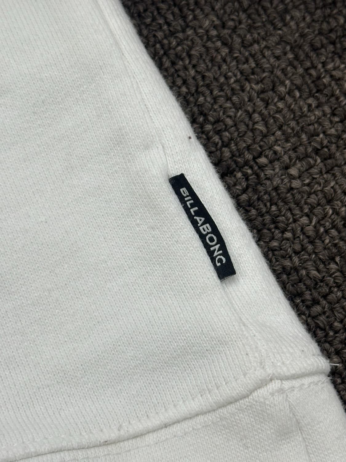 L)빌라봉 빈티지 프린팅 화이트 후드집업 상품이미지4