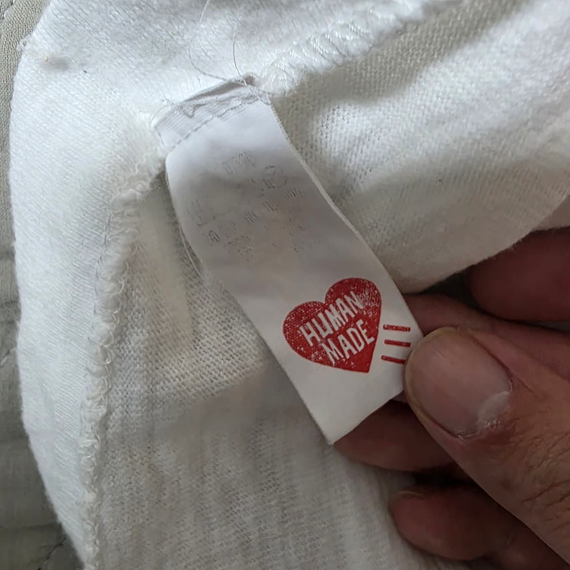 [XXL] 휴먼메이드 덕,오리 프린팅 티셔츠 화이트 상품이미지6