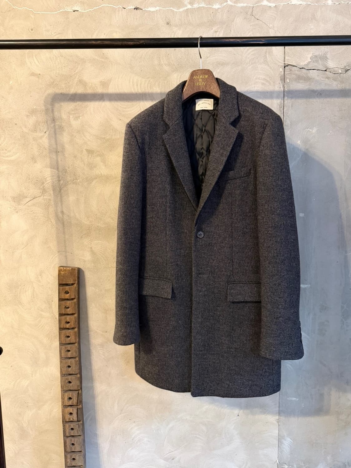 클럽모나코 체스터필드 코트 슬림100 상품이미지1