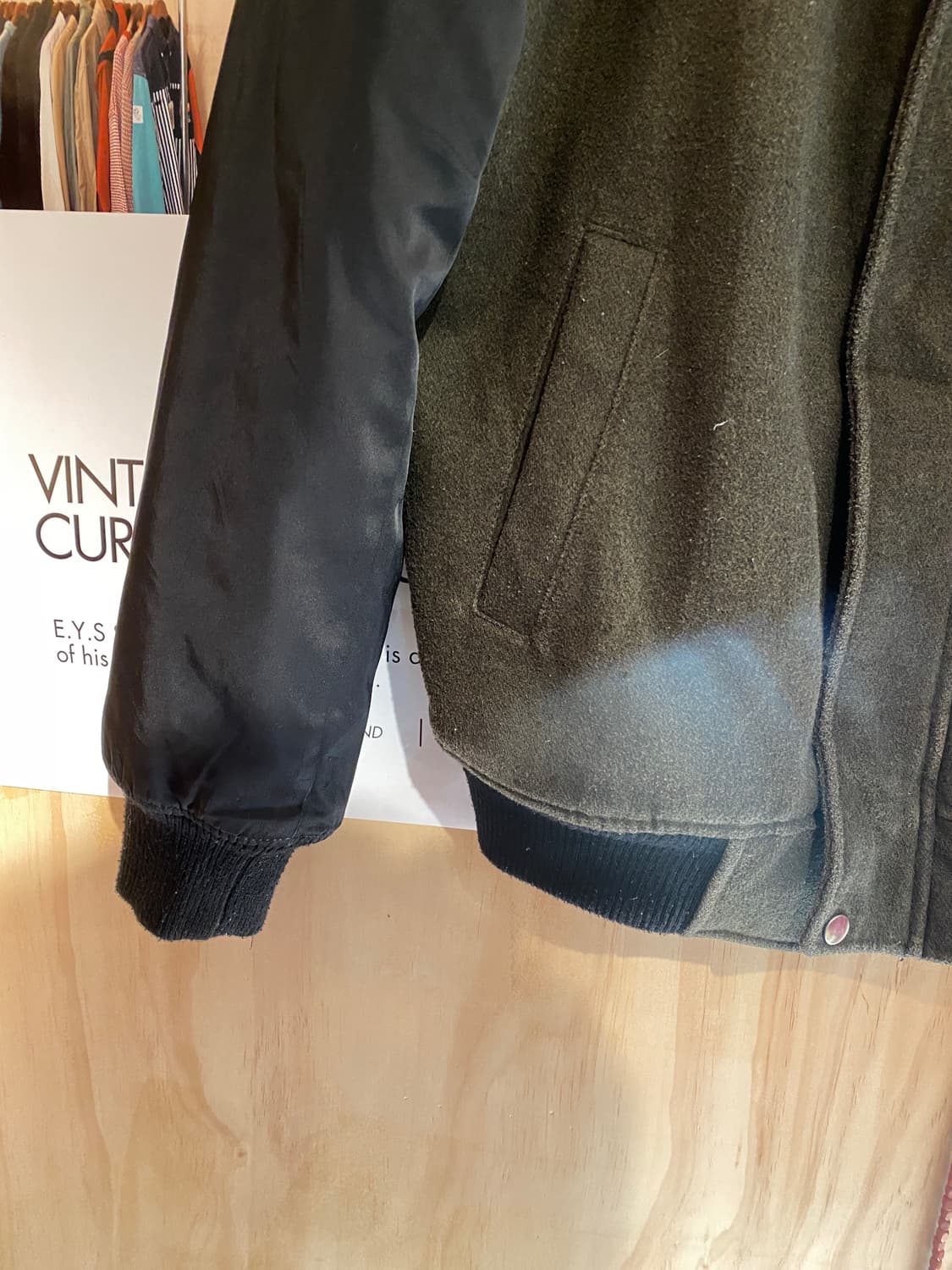 A.V.V 울 나일론 해체주의 자켓 상품이미지5