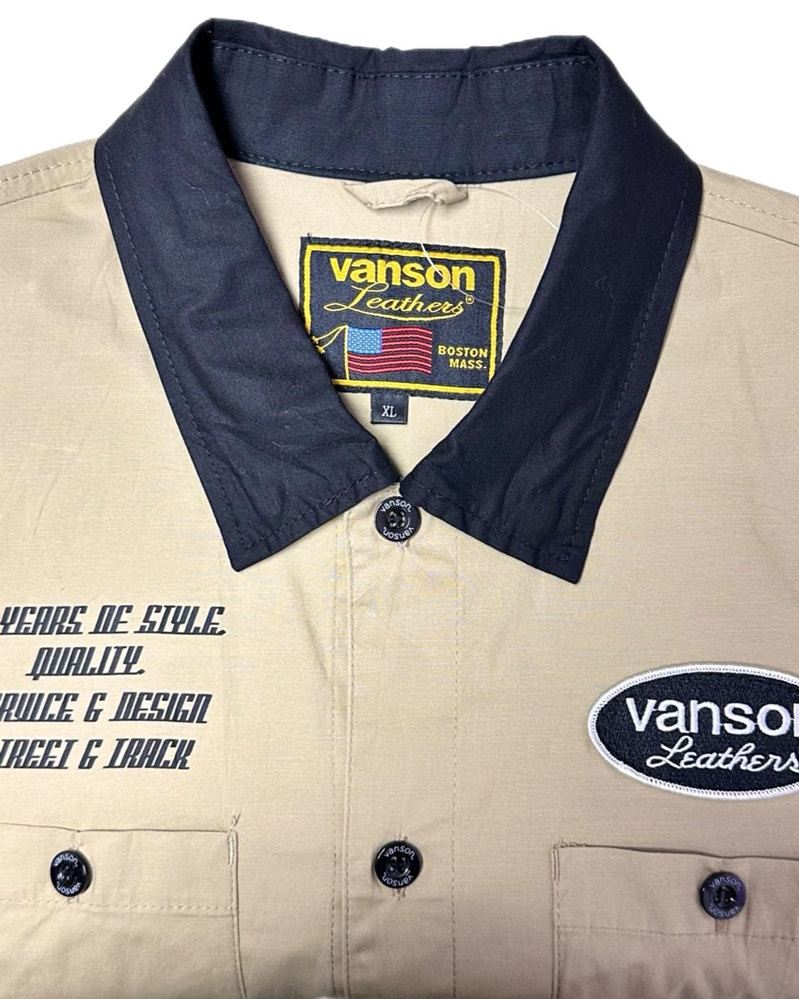 Vanson 밴슨 워크셔츠 상품이미지3