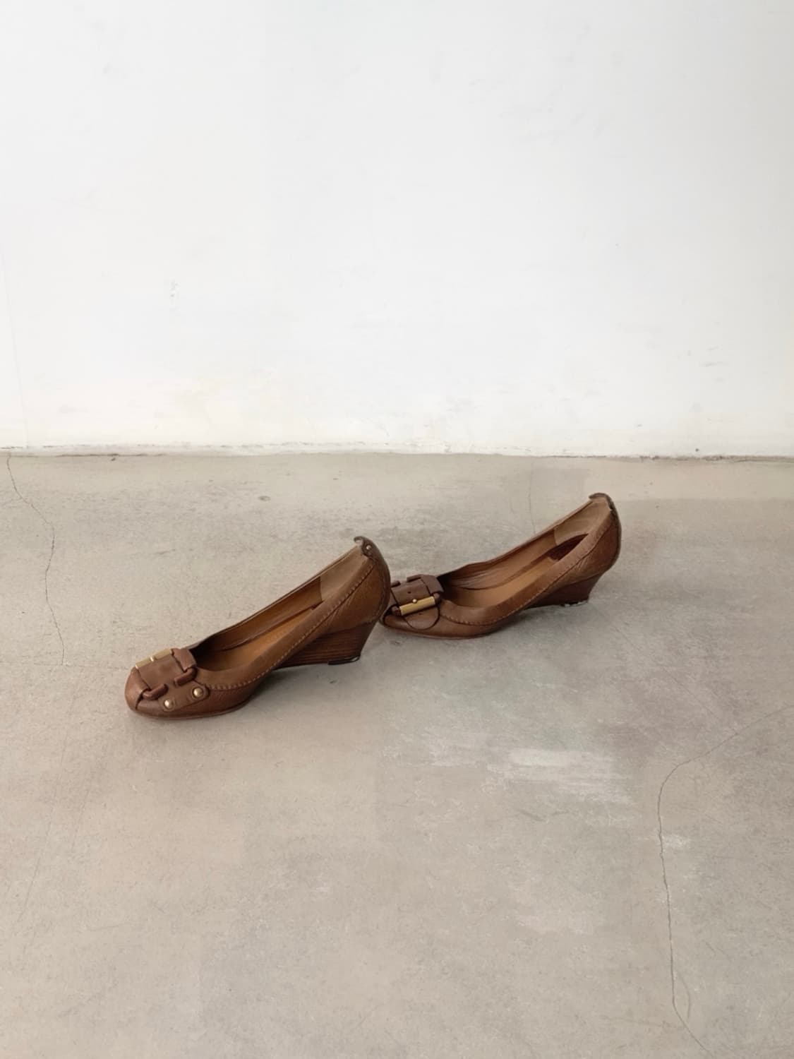 CHLOE big buckle flat shoes 상품이미지6