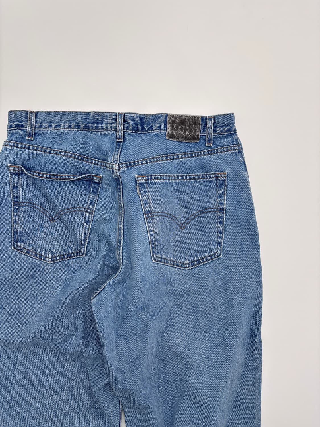 90s 리바이스 실버탭 배기진 연청 상품이미지6