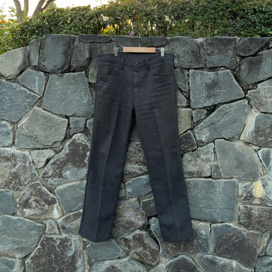 랭글러 Wrangler 울 블렌드 세미 부츠컷 트라우저  상품이미지3