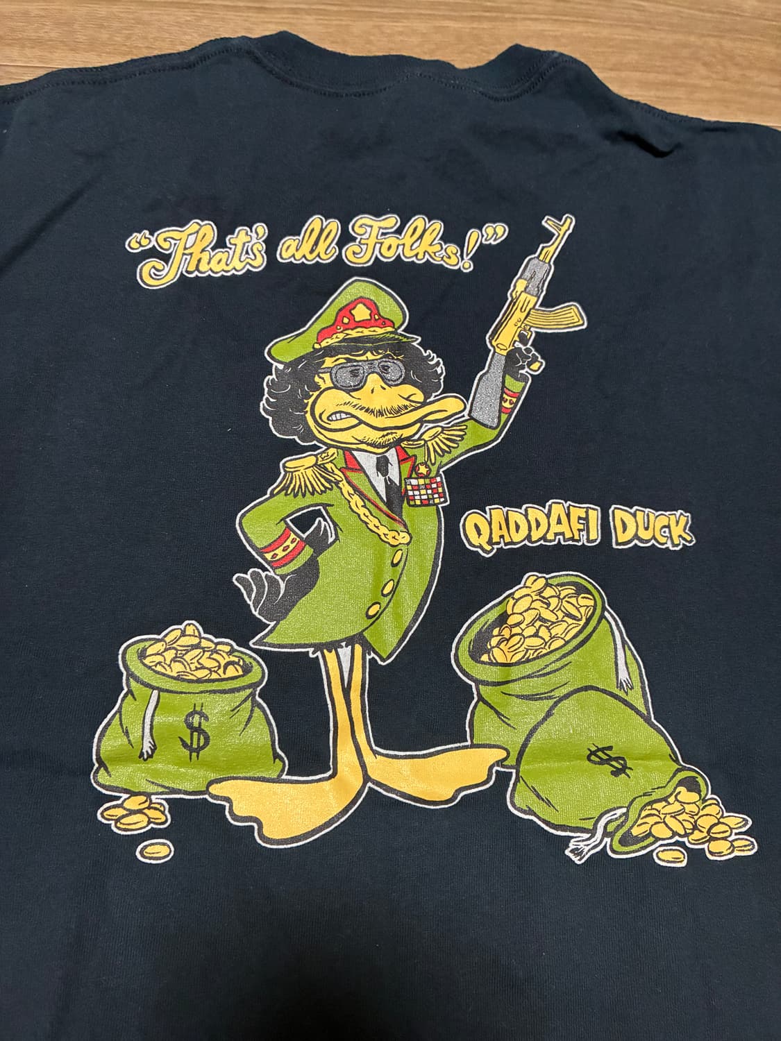 M) FUCT 퍽트 티셔츠 블랙 Made in USA 상품이미지4