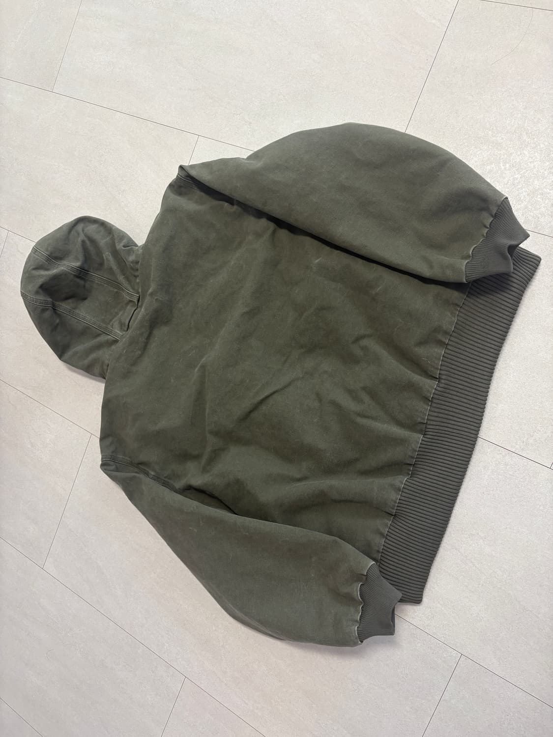 [2XL] 칼하트 빈티지 j130 arg 액티브 아미그린 상품이미지2