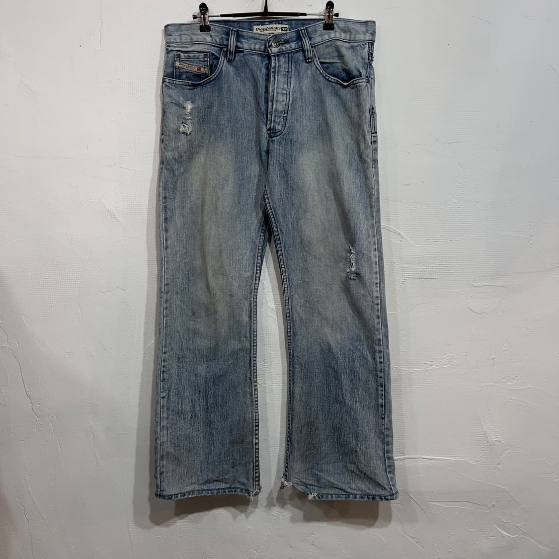 디젤 y2k 부츠컷 데님팬츠 상품이미지2