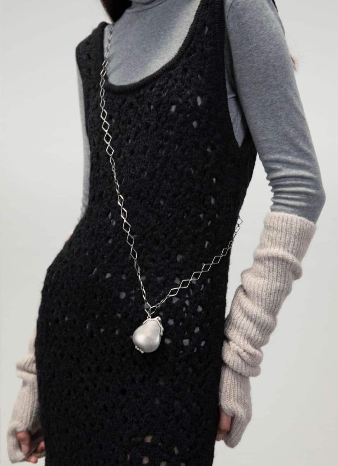 Amomento vintage long necklace 상품이미지1