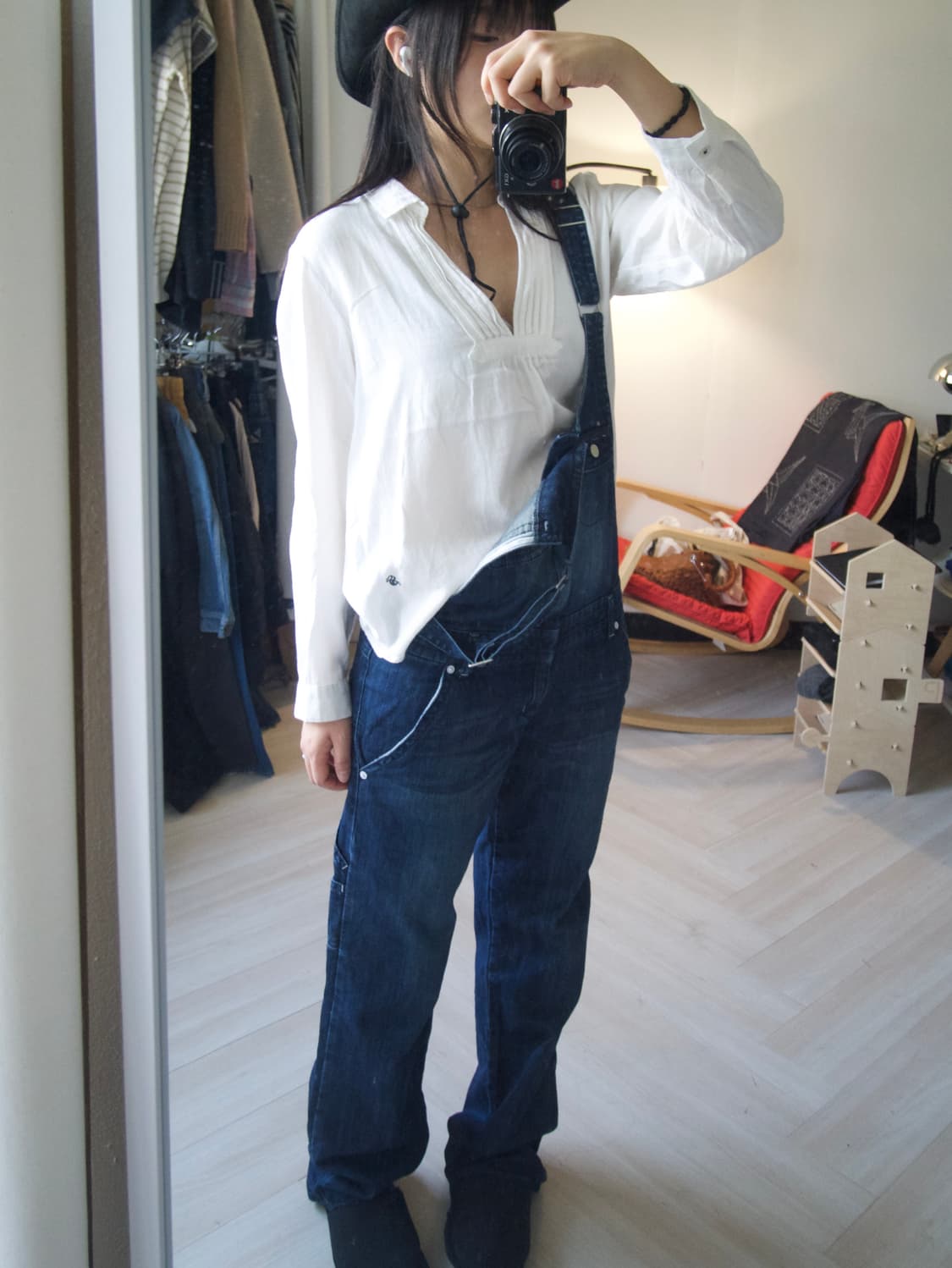 [SM2] V neck pleats linen blouse 상품이미지2