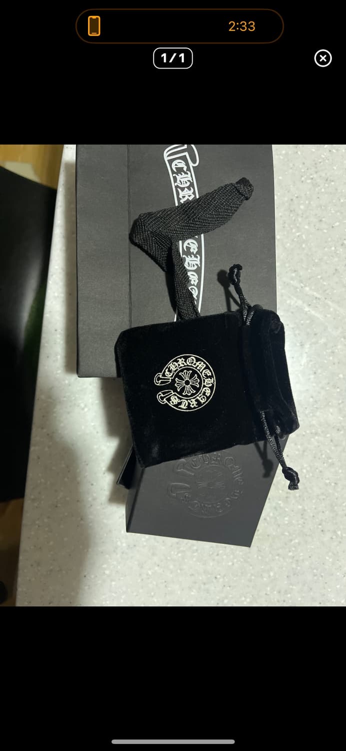 크롬하츠 925 실버 목걸이 상품이미지2