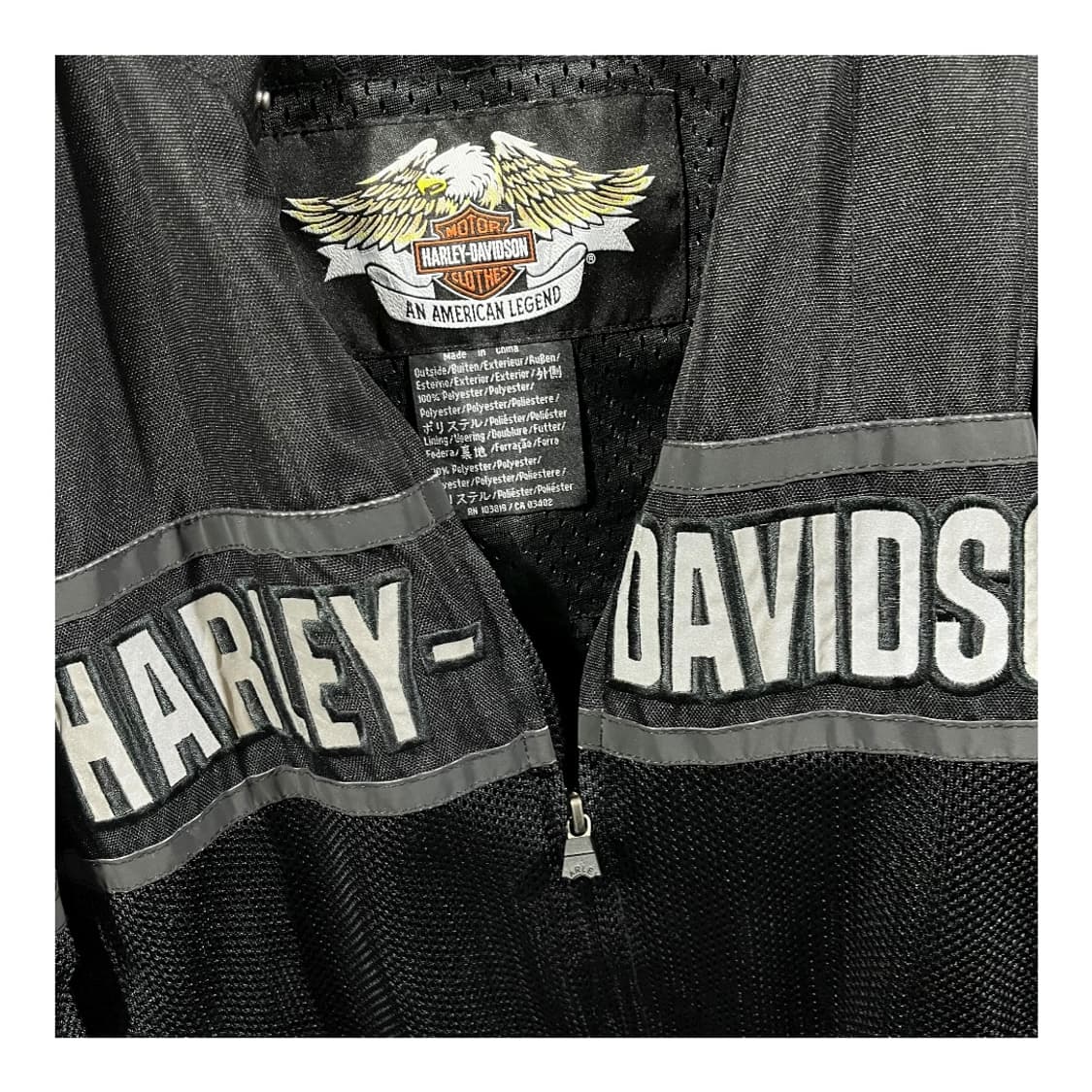 [Harley Davidson] 할리데이비슨 메쉬 라이더 자켓 상품이미지5