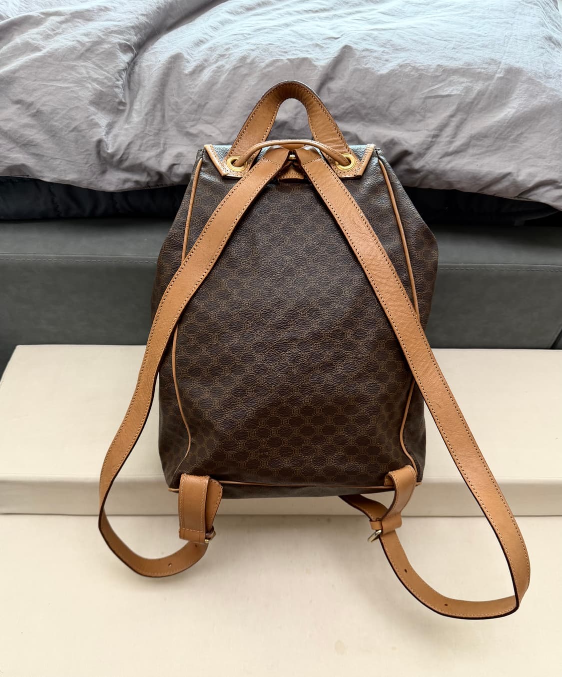 올드 셀린느 마카담 백팩 상품이미지7