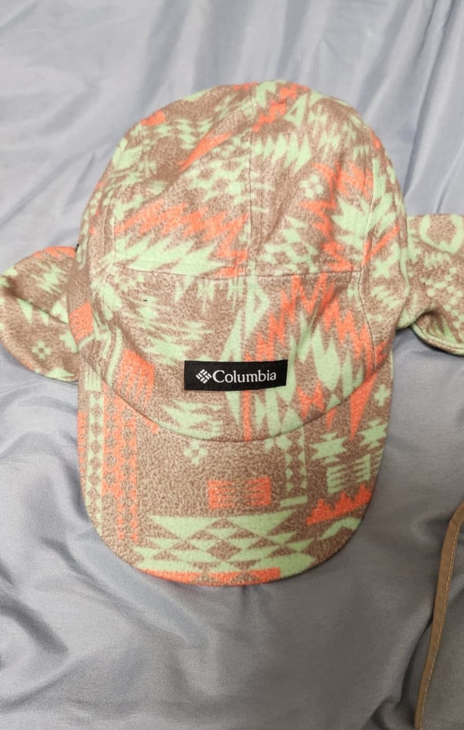 Columbia Pattern Ear Flap Cap 상품이미지1