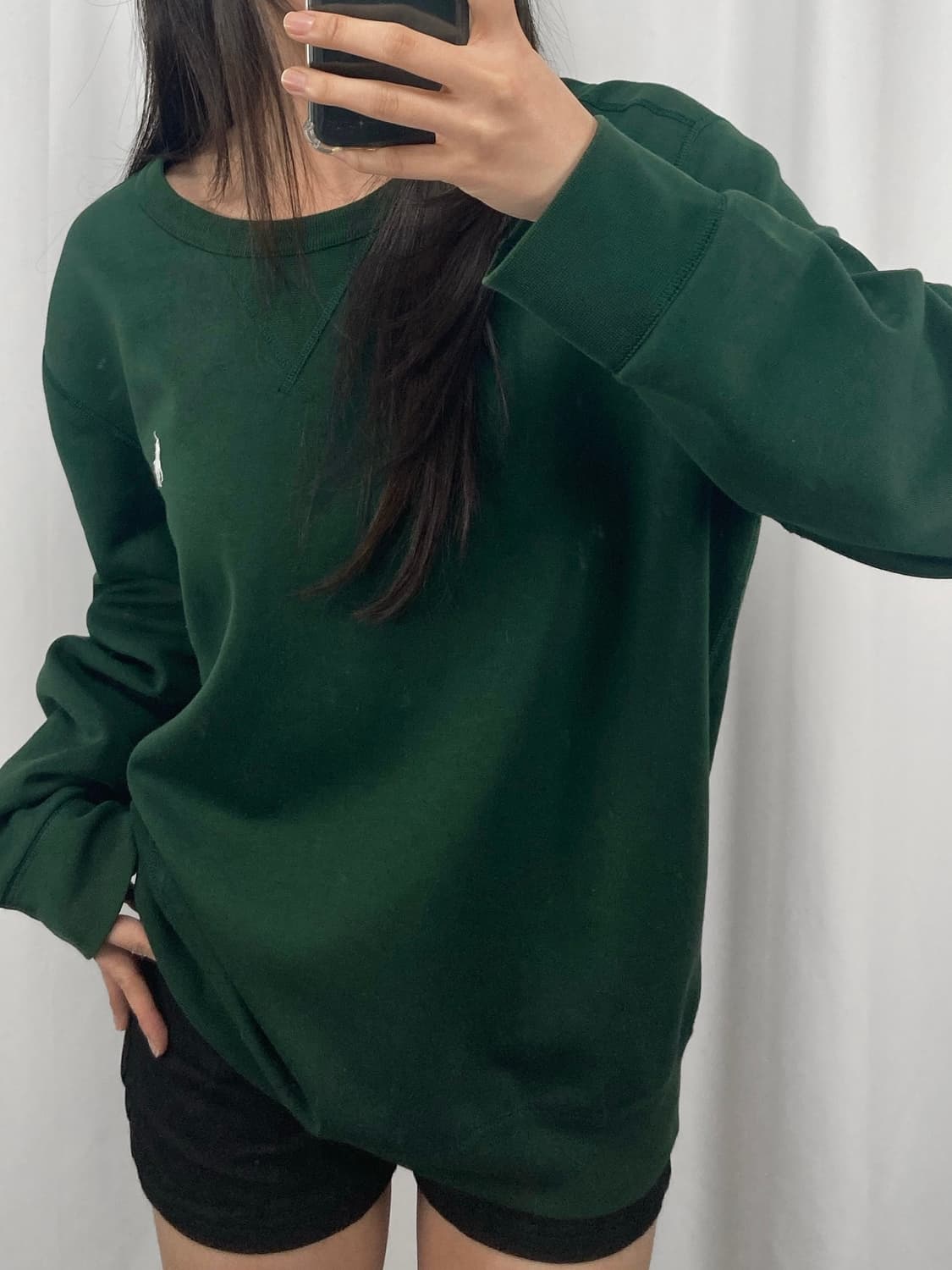 폴로 그린 맨투맨 상품이미지1