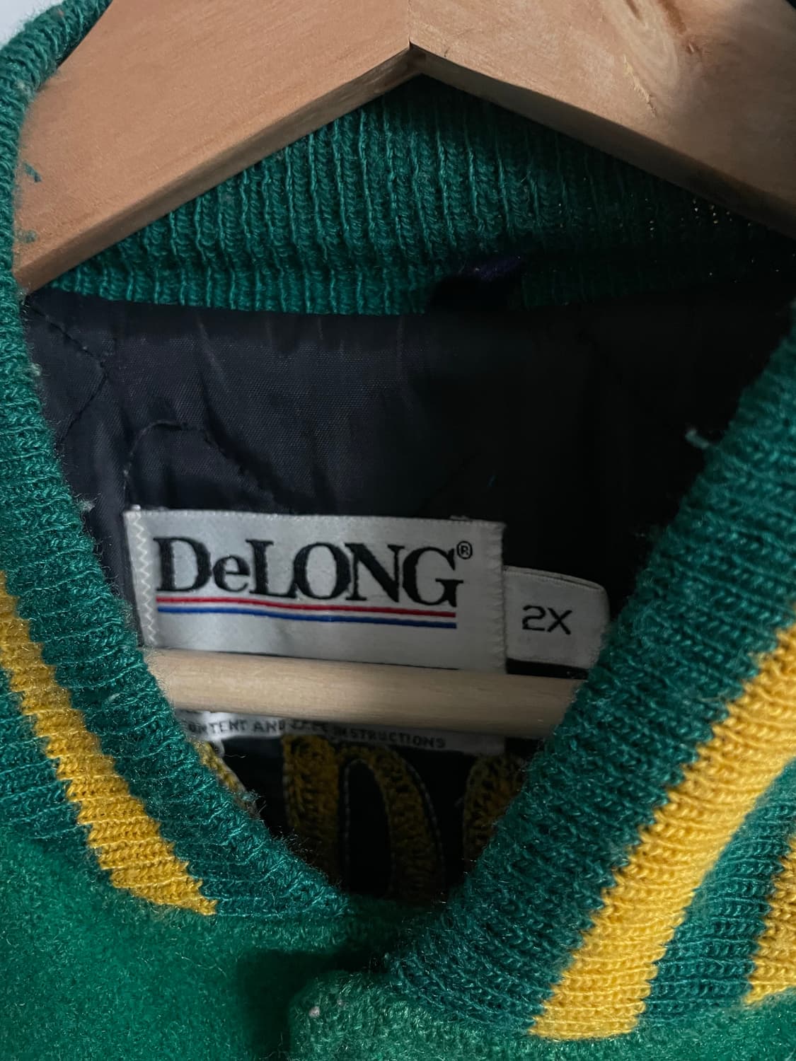 DeLONG 바시티자켓 2XL XXL 상품이미지2