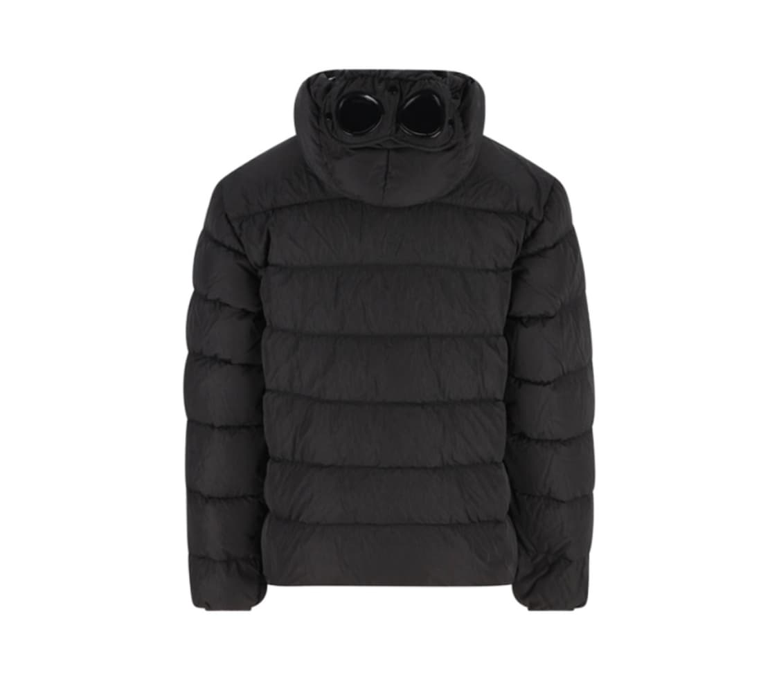 C.P. 컴퍼니 크롬-R 고글 다운 자켓 블랙 - 25FW 상품이미지1