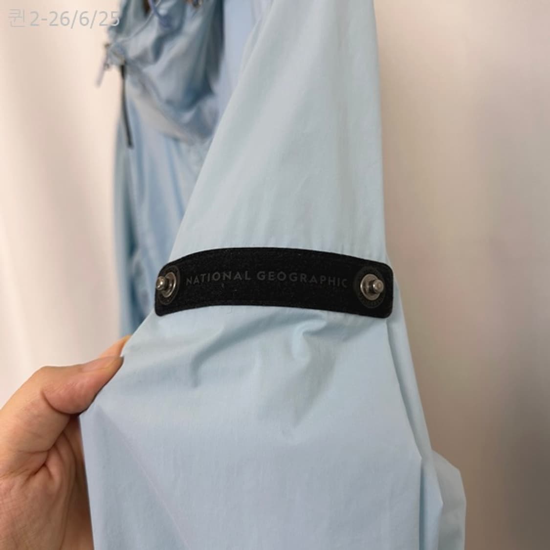 네셔널지오그래픽 남자 얇은 집업자켓 블루 105 XL 상품이미지4