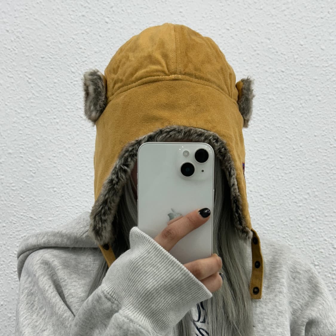 본더치 y2k 머스타드 군밤모자 상품이미지2