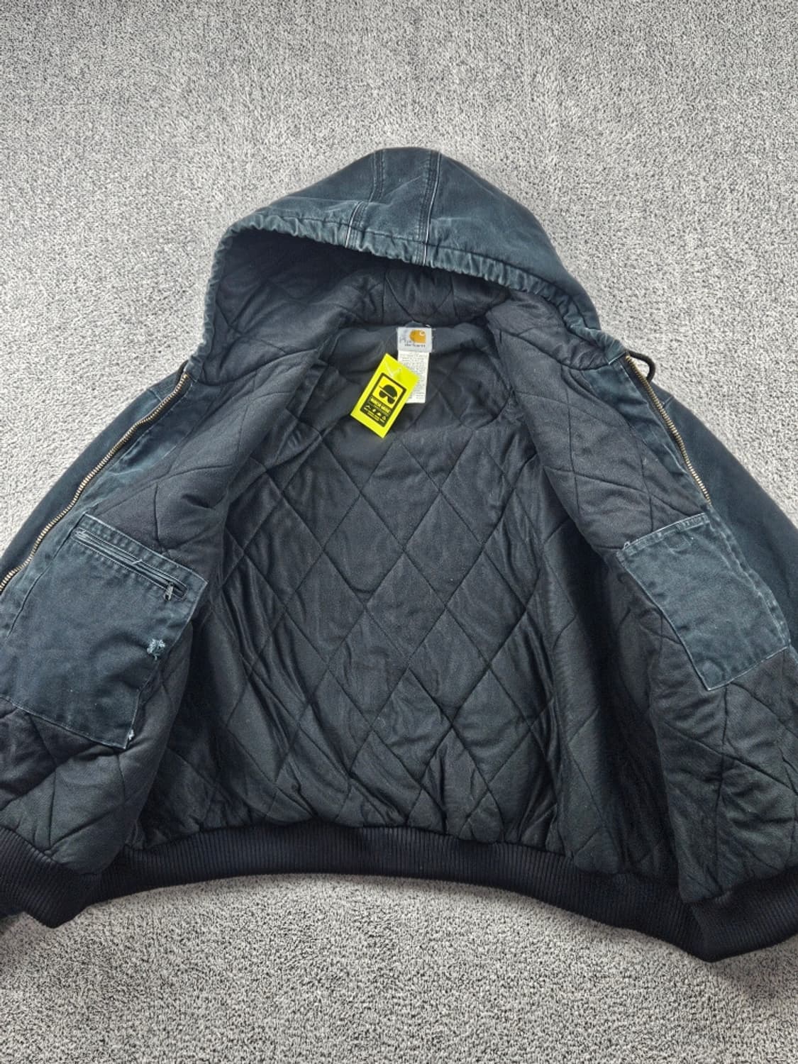 칼하트 J140 덕 캔버스 후드 액티브 워크 자켓 (4XL)/ 10788 상품이미지9