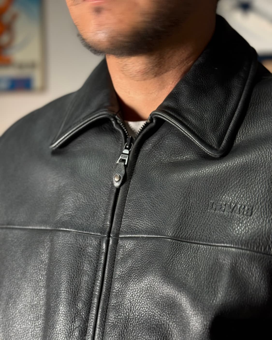 90-00‘s 리바이스 카우하이드 카코트 L 상품이미지10