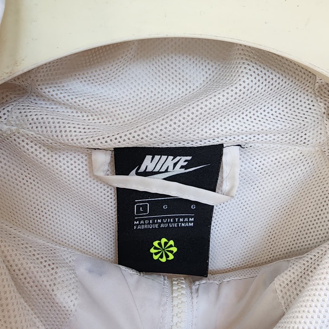 나이키 바람막이 화이트/그레이 후드집업 상품이미지4