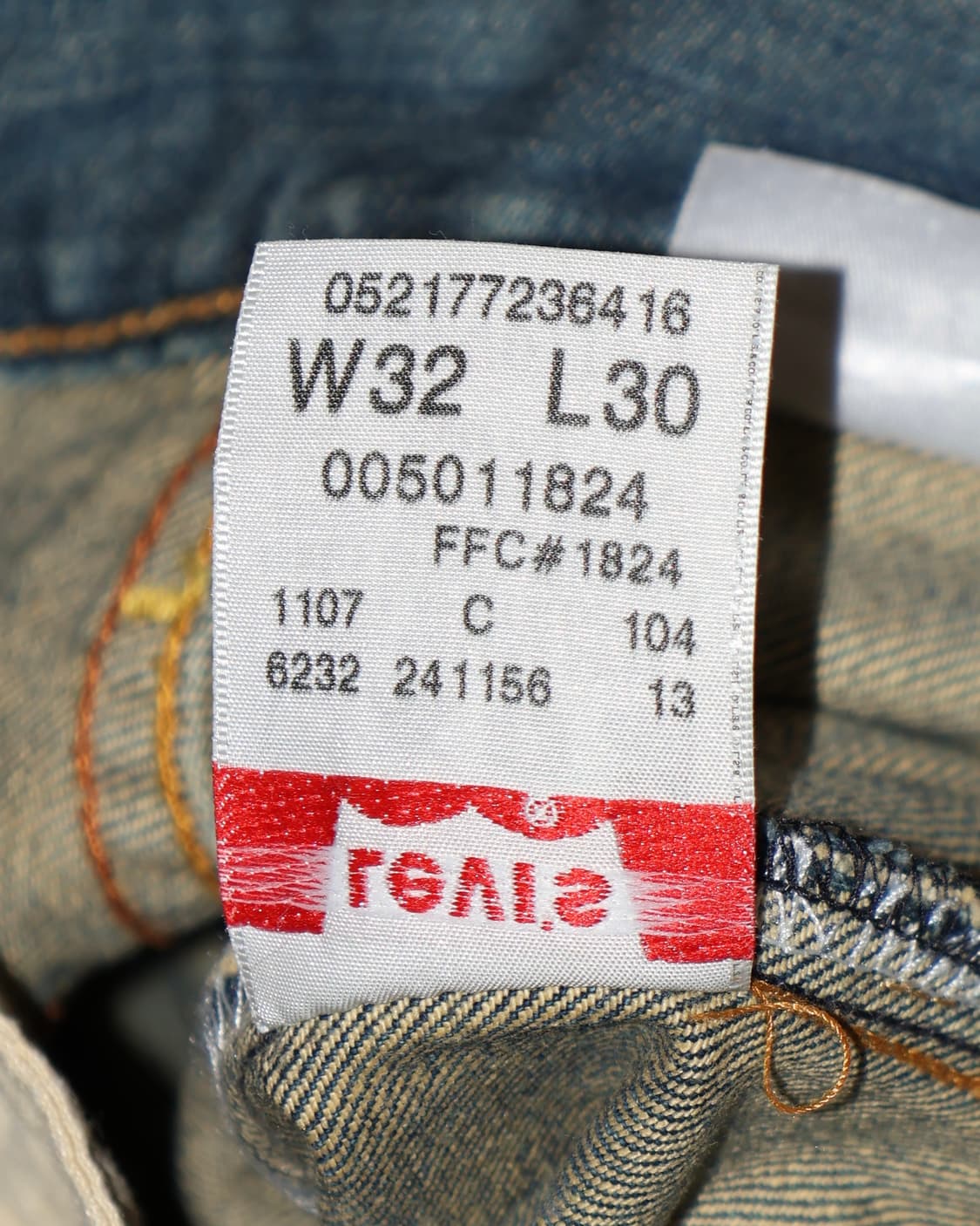 00‘s 리바이스 501 데님팬츠 [0-168] 상품이미지9