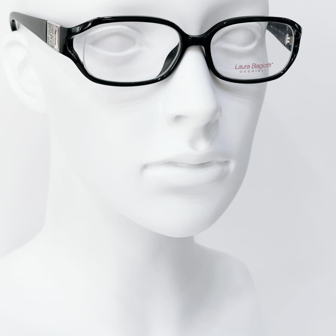 Laura Biagiotti 블랙 뿔테 데드스탁 빈티지안경 상품이미지6