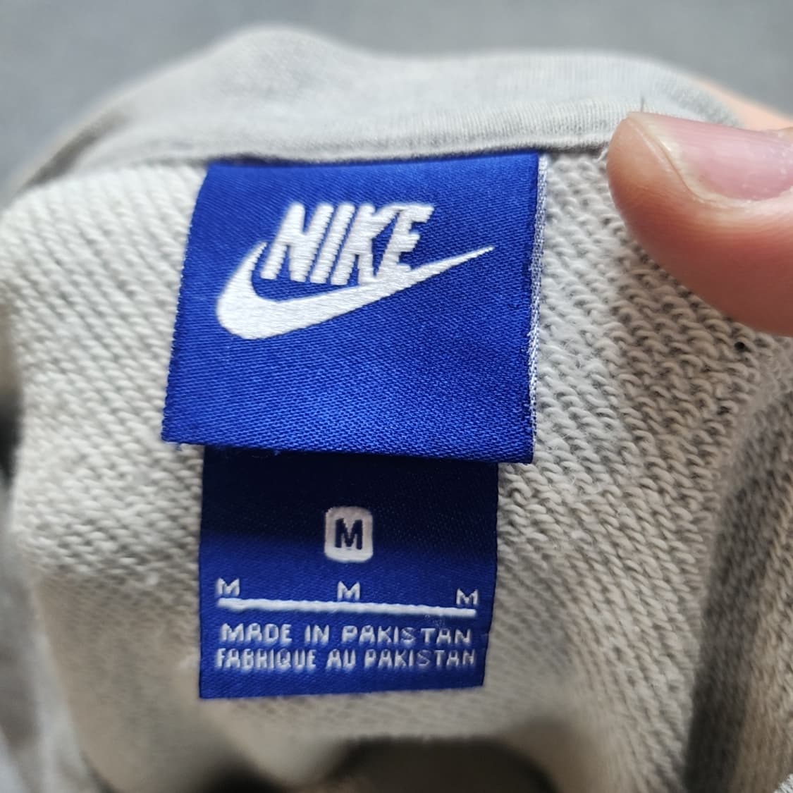 [M] 나이키 스우시 맨투맨 회색 (2780) 상품이미지4