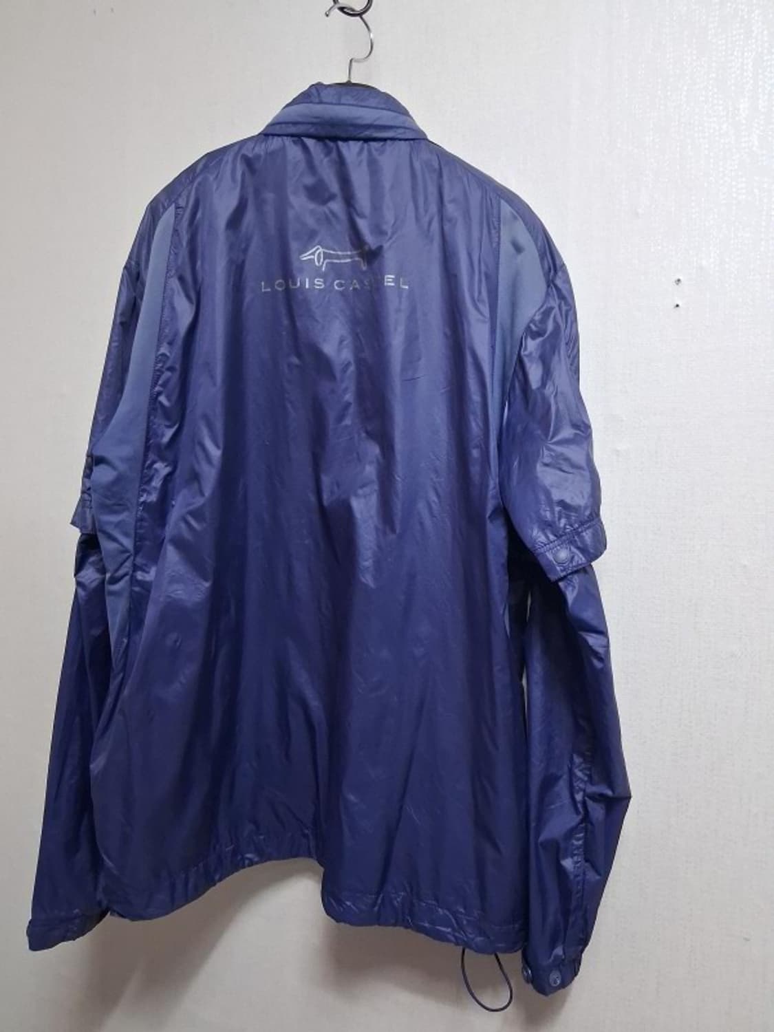 루이까스텔 반집업 2WAY 아노락 바람막이점퍼 컨버터블 남성L 상품이미지2