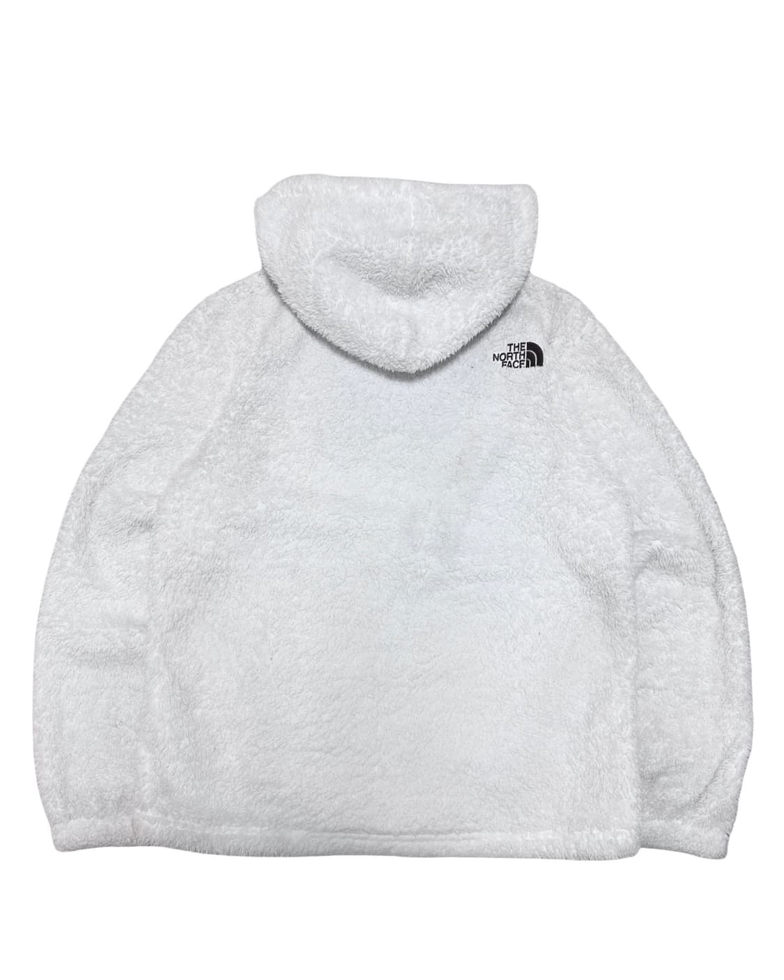 노스페이스 화이트 뽀글이 후리스 자켓 상품이미지4
