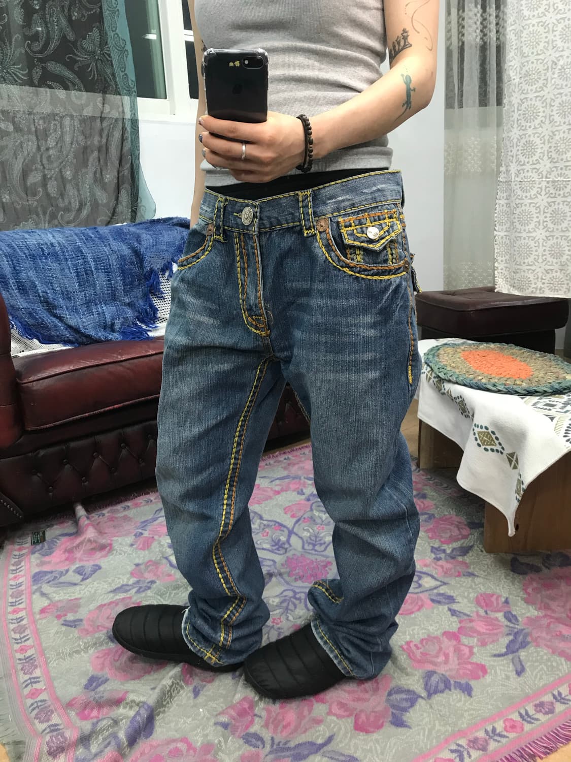 트루릴리젼 빌리 빅 티 빈티지 데님팬츠 (Z1170) 상품이미지2
