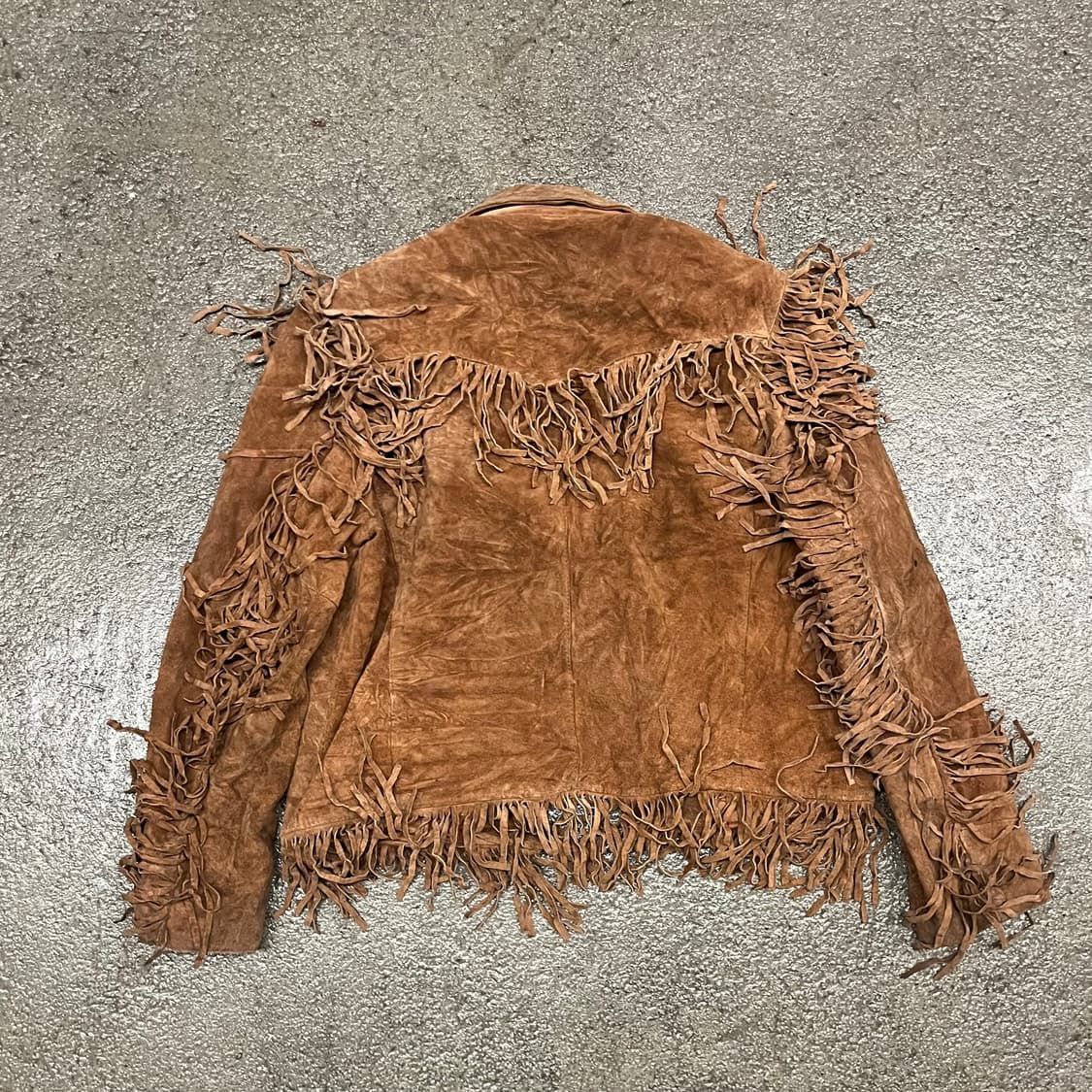 80s 빈티지 웨스턴 프린지 자켓 (100-105) 상품이미지2