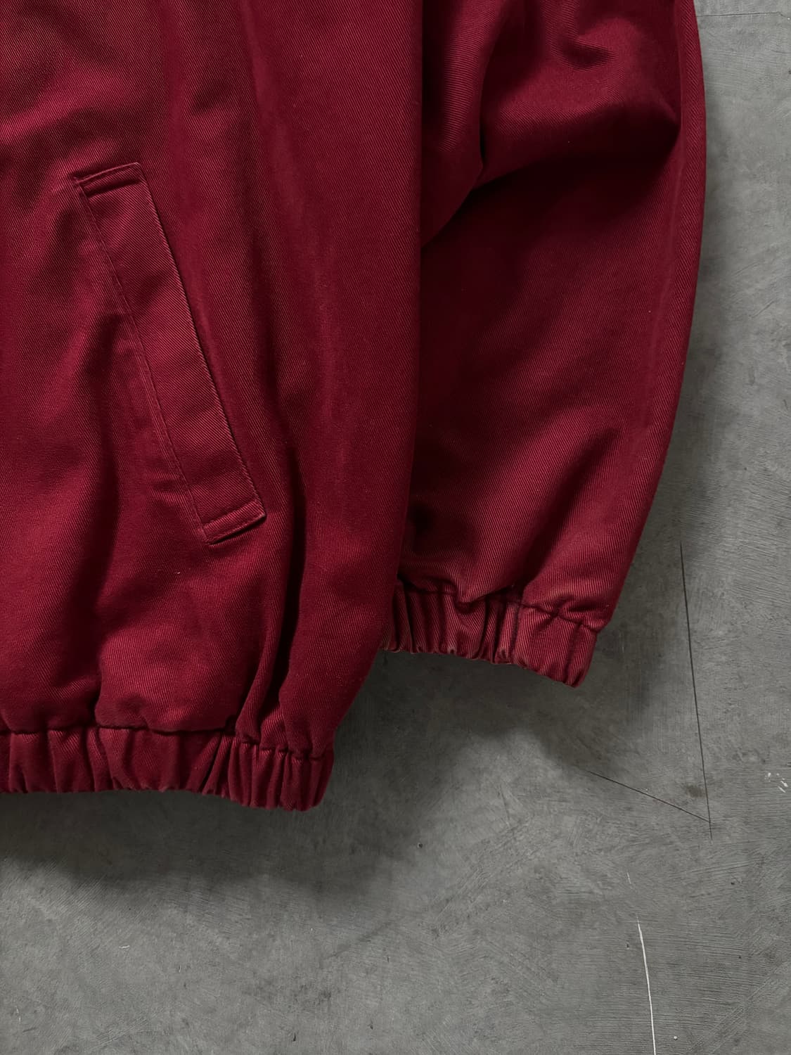 Polo 폴로 랄프로렌 딥레드 코튼 헤링턴 자켓 상품이미지5