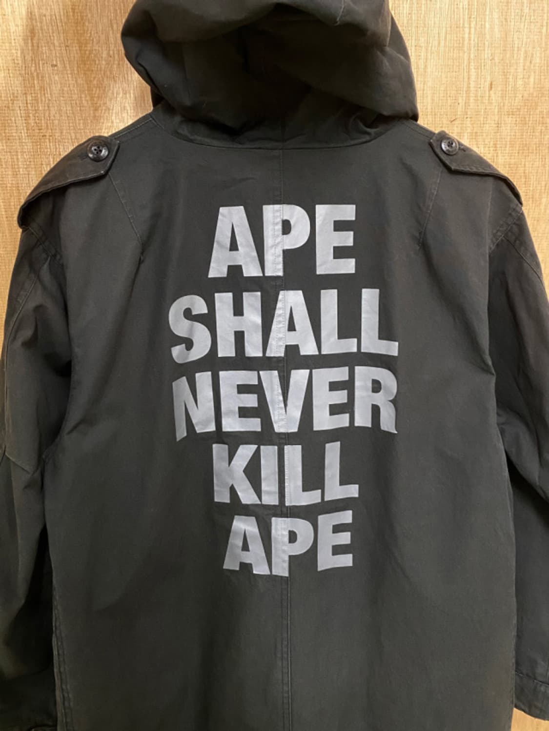 BAPE saru fishtail parka 베이프 사루 피쉬테일 파카 상품이미지3