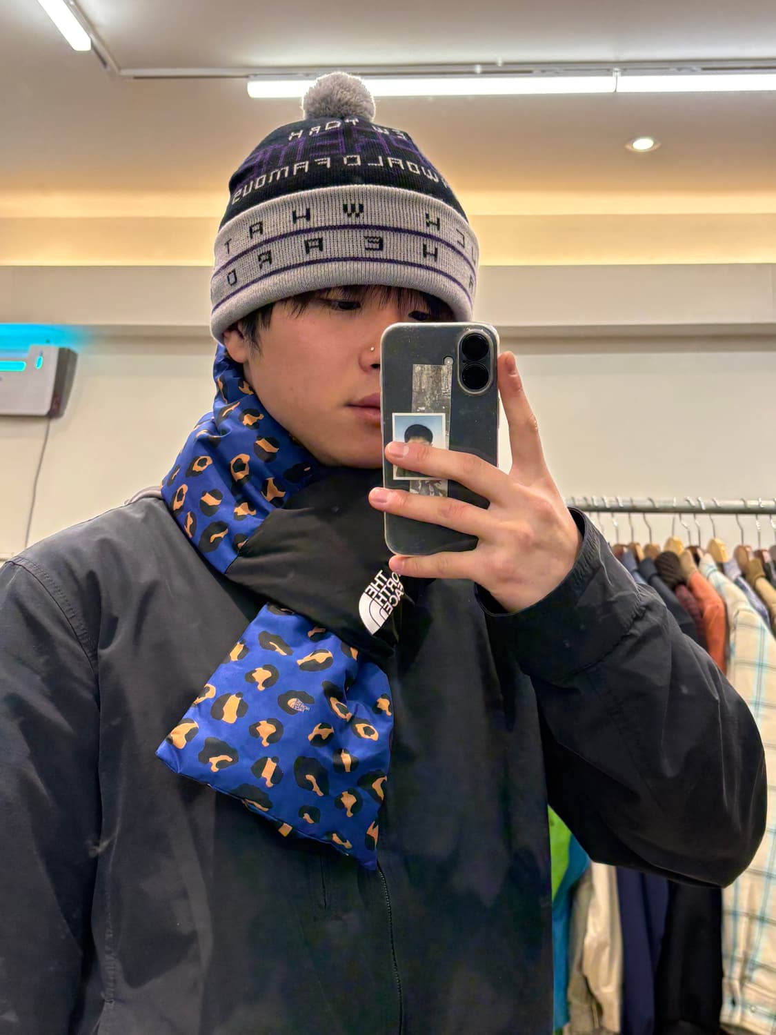 노스페이스 레오파드 티볼 머플러 상품이미지9