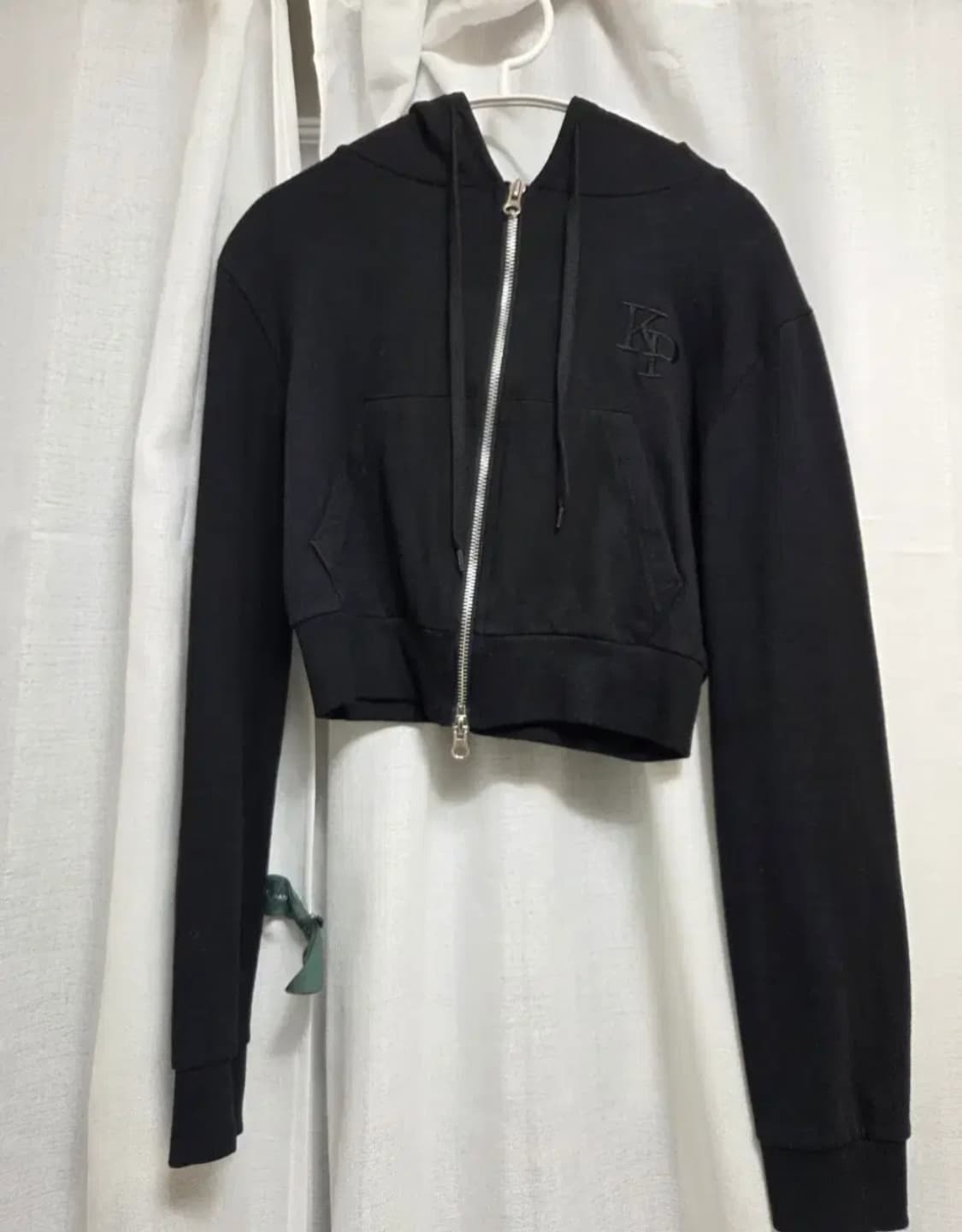 카키포인트) Kp Basic Hoodie 블랙 상품이미지3