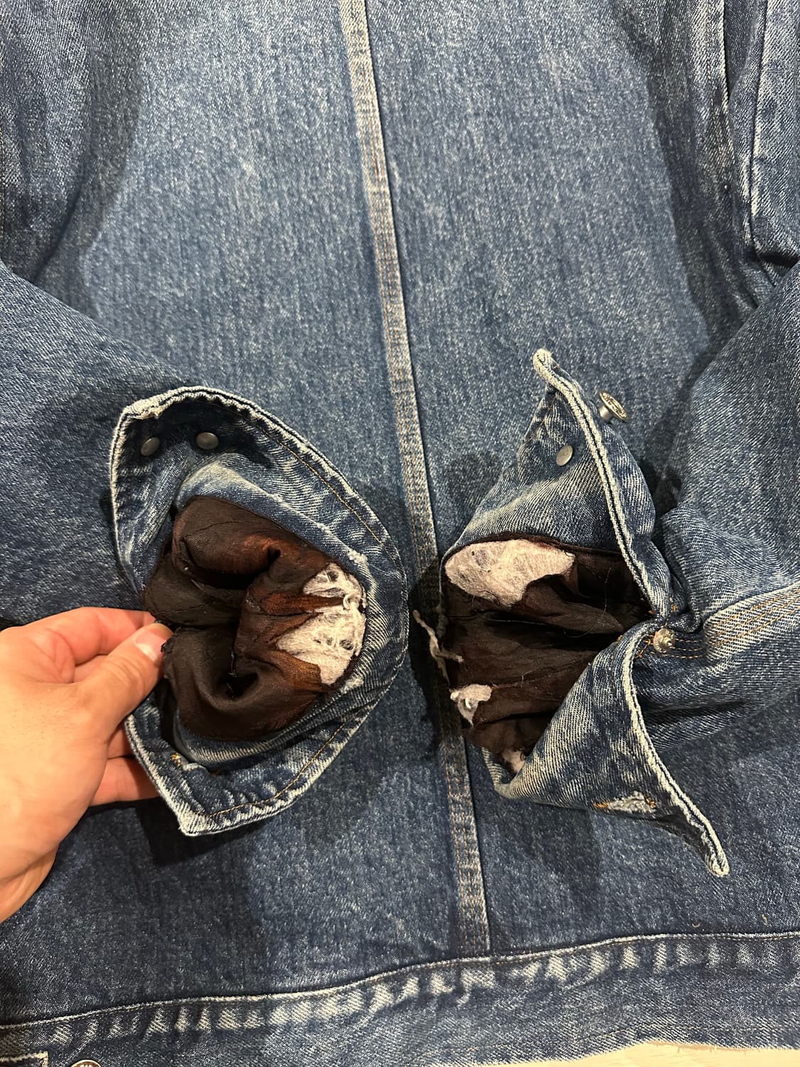 폴로 덩가리 던가리 데님 자켓 상품이미지5