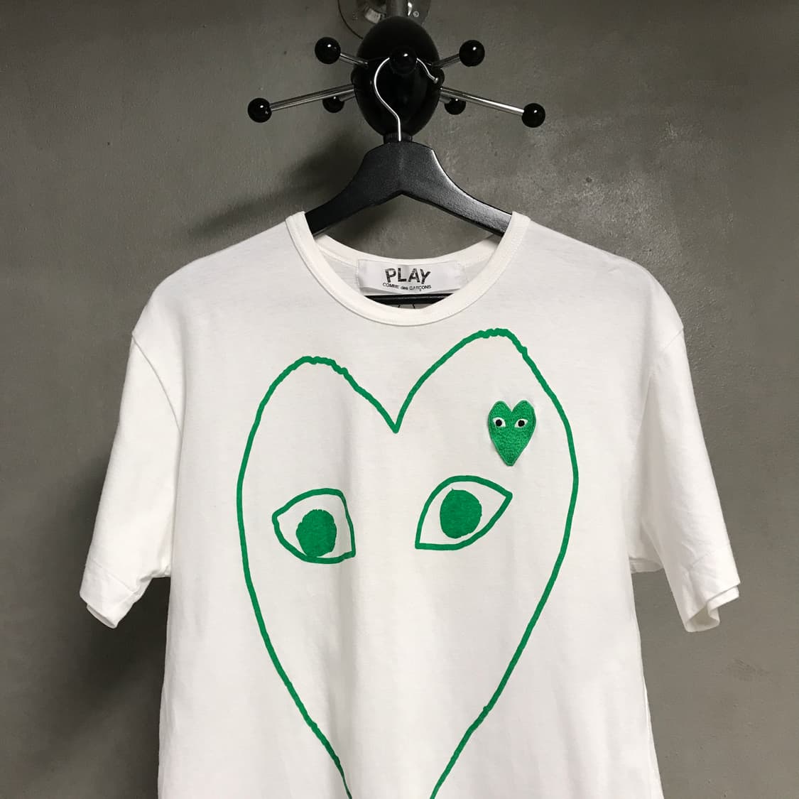 꼼데가르송 와펜 반팔 티셔츠 화이트 L 상품이미지2