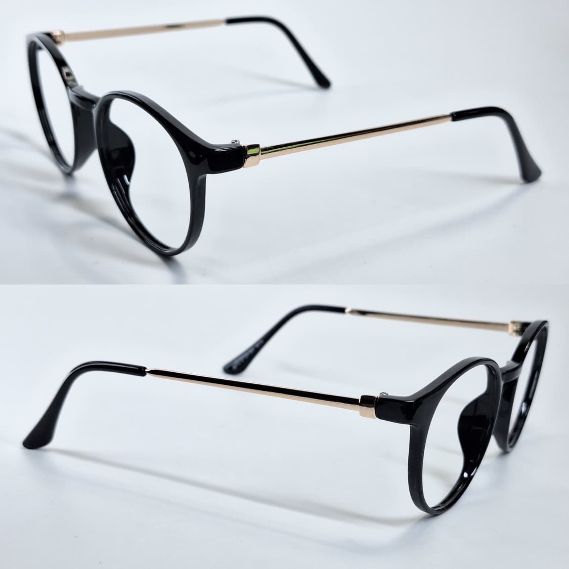 일본 수입 3coins BPC-2124 블랙 골드 보스턴 안경테 패션 상품이미지6