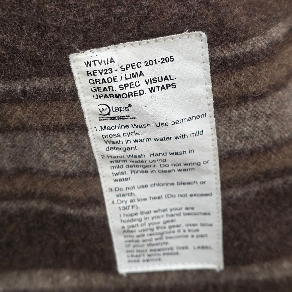 WTAPS TYPE A-2 HORSEHIDE JKT(Lima) 상품이미지3