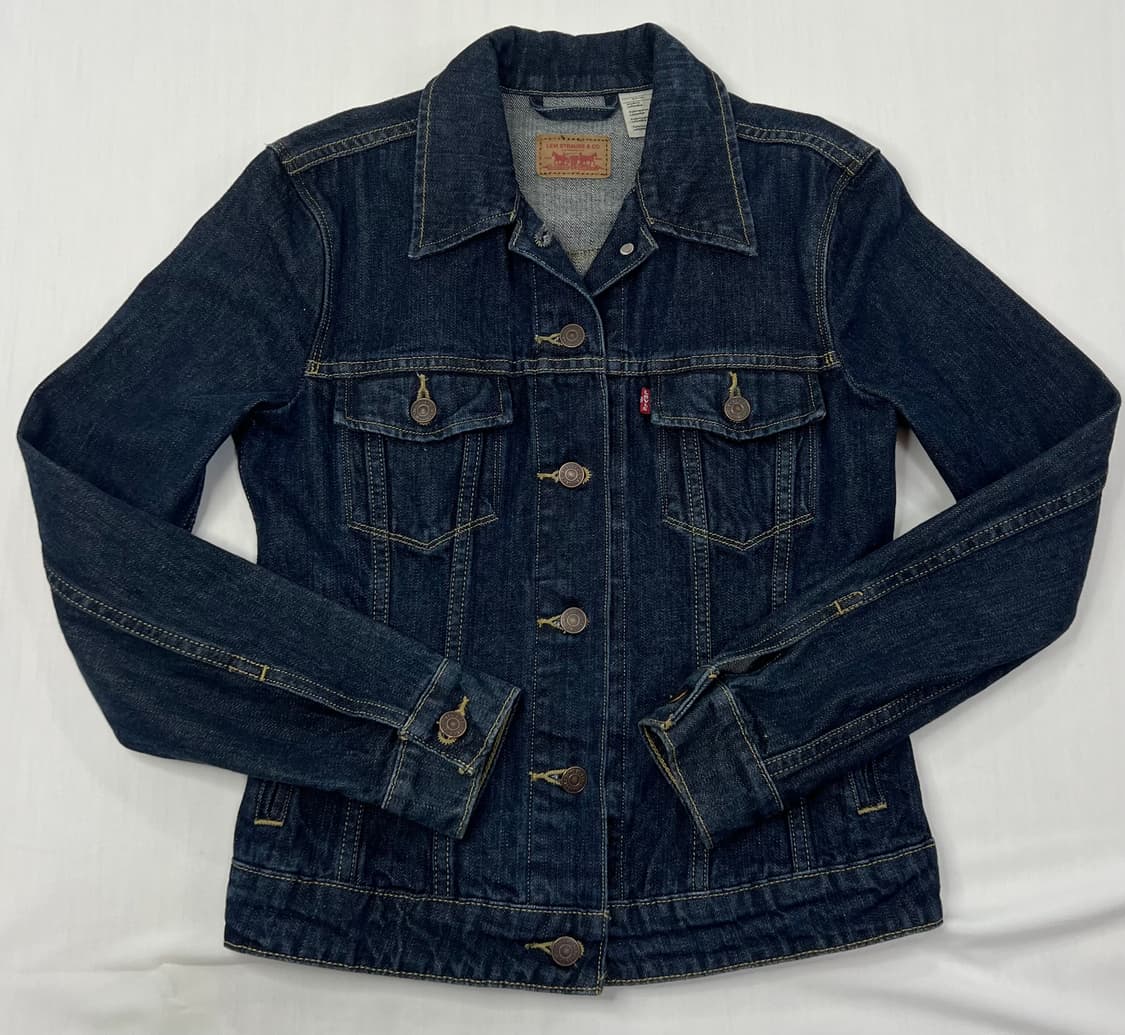 리바이스 데님 트러커 청자켓 여성 S 상품이미지1