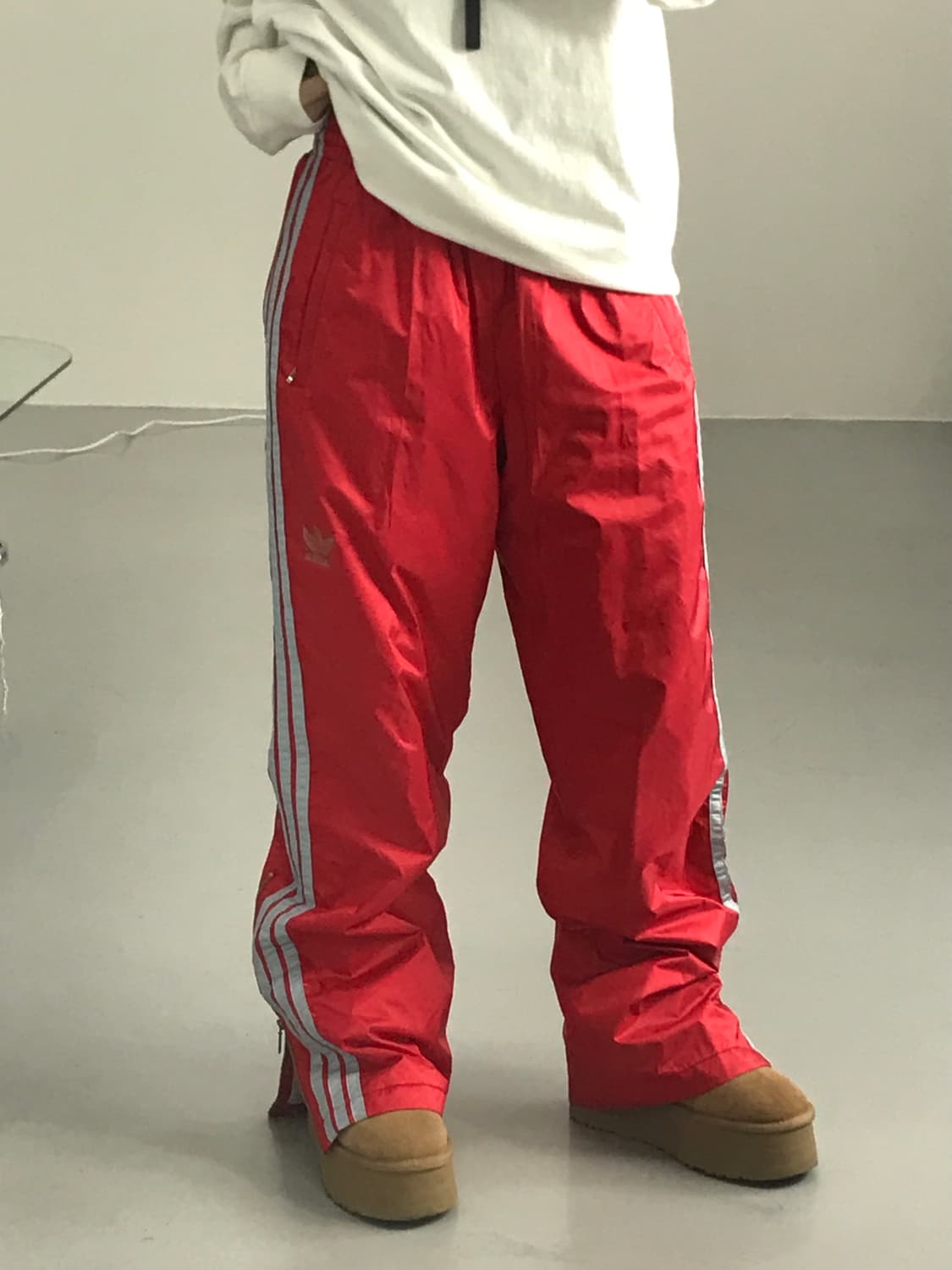90s 아디다스 × 데상트 일본제 트랙 팬츠 상품이미지2