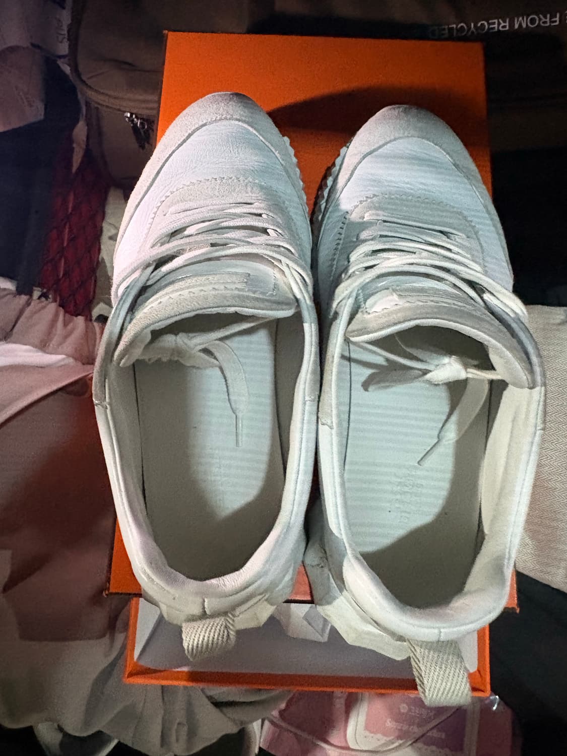 에르메스 바운싱 오렌지 42사 크림판 상품이미지5